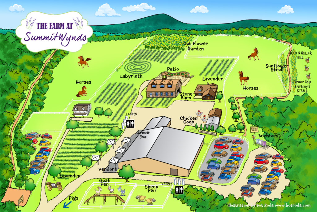 The Farm at SummitWynds Map